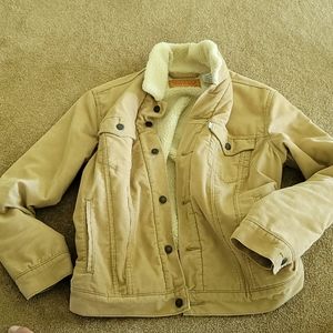 Levi's Trucker Jacket Sheep Skin/ Fur